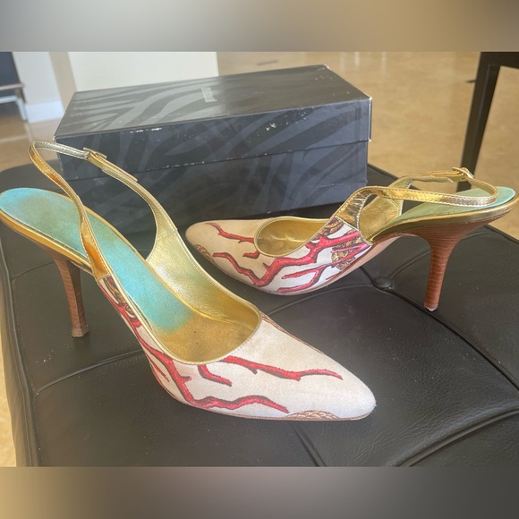 Roberto Cavalli Shoes - VINTAGE ROBERTO CAVALLI HEELS